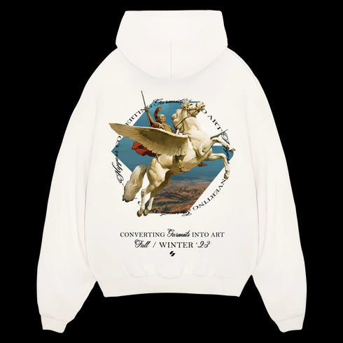 BELLEROPHON HOODIE - OFF WHITE